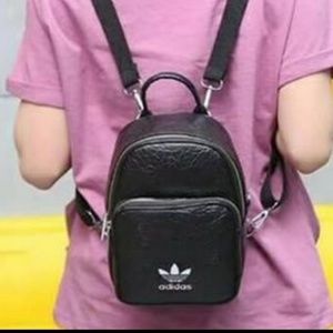adidas originals trefoil logo mini backpack